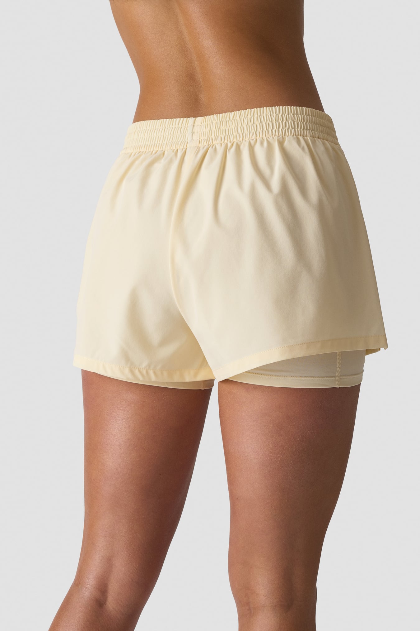 Mirage Cardio 2-in-1 Shorts Pale lemon - bild 3