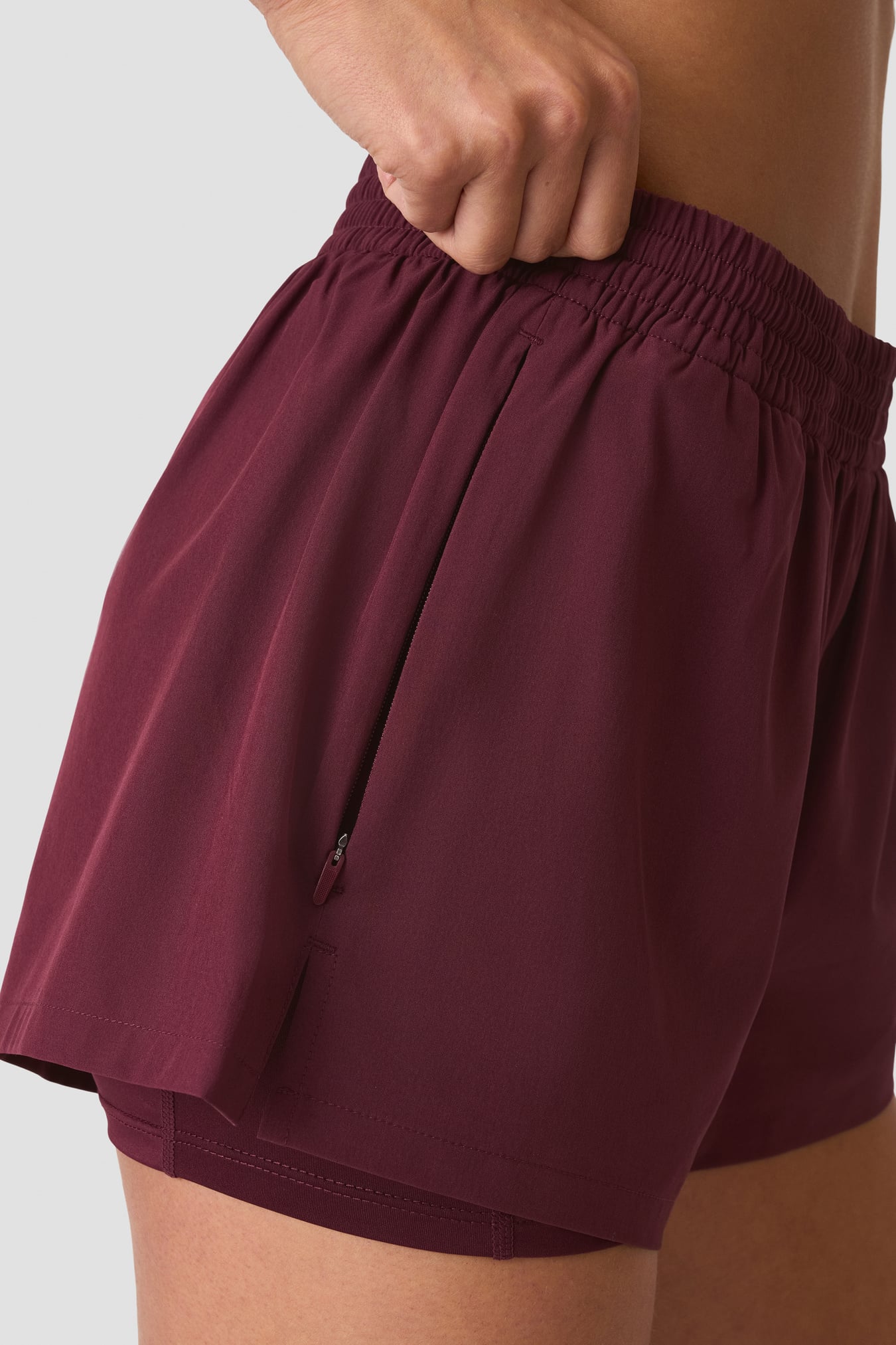 Mirage Cardio 2-in-1 Shorts Dark mahogany - bild 5