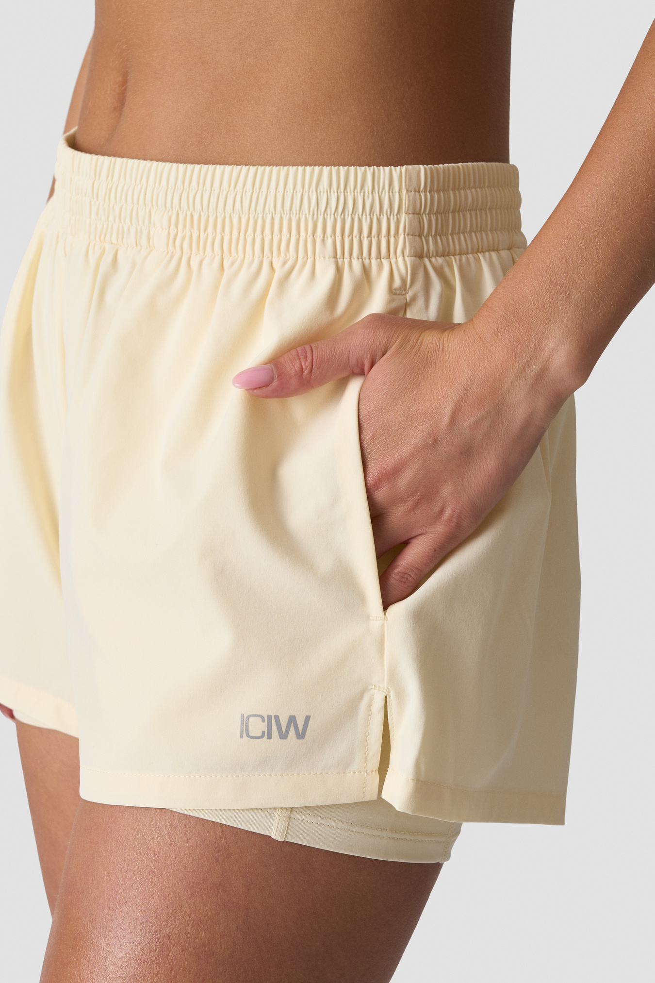 Mirage Cardio 2-in-1 Shorts Pale lemon - bild 6