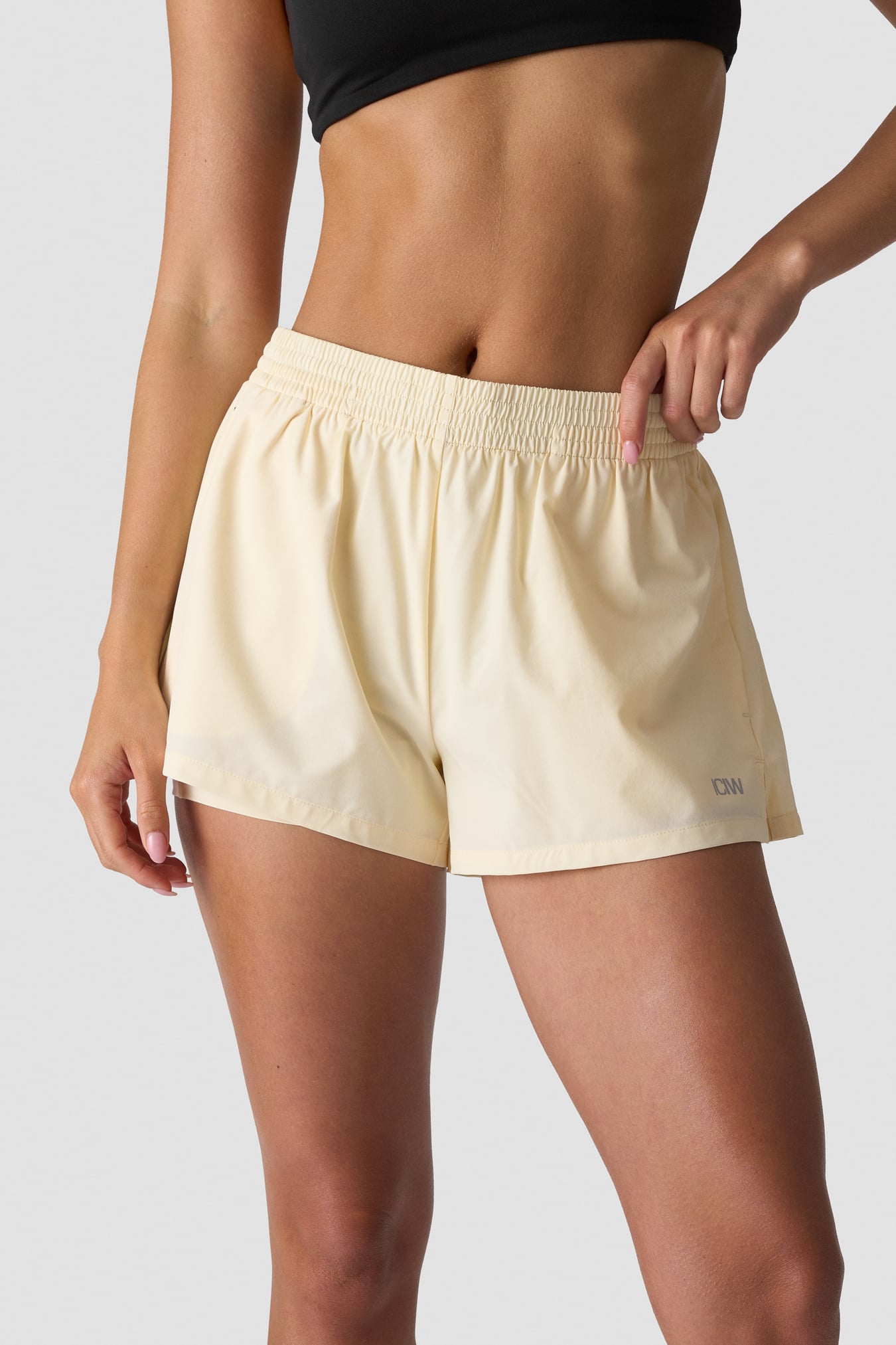 Mirage Cardio 2-in-1 Shorts Pale lemon - bild 1