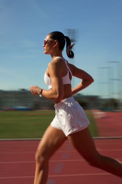 Mirage Cardio 2-in-1 Shorts W White Snow - undefined