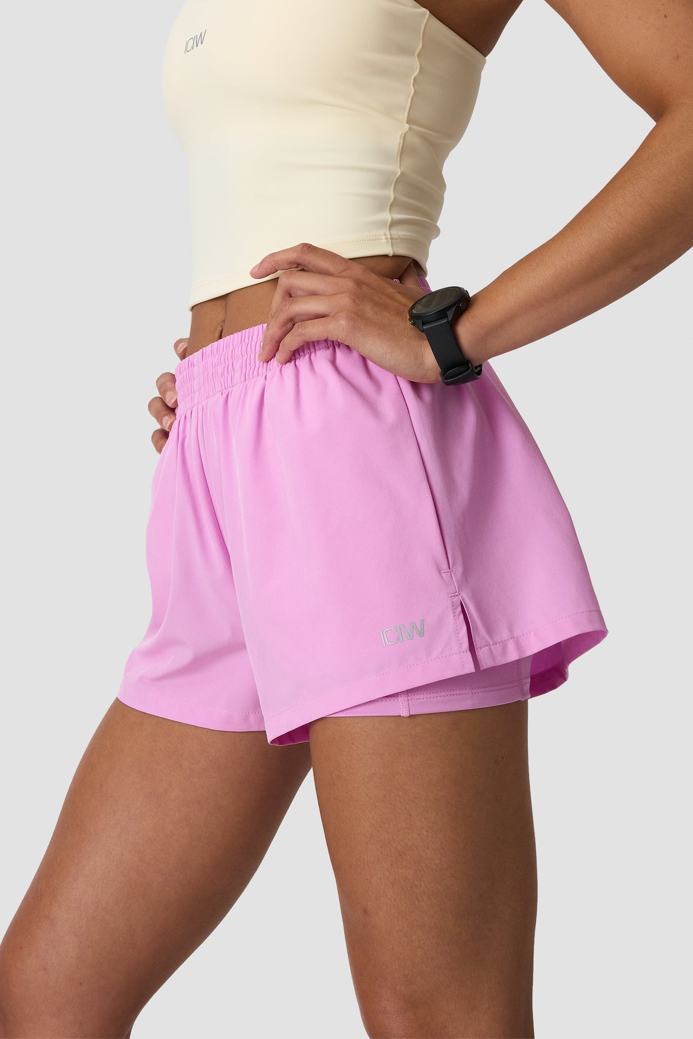 Mirage Cardio 2-in-1 Shorts Pink Lotus - bild 3