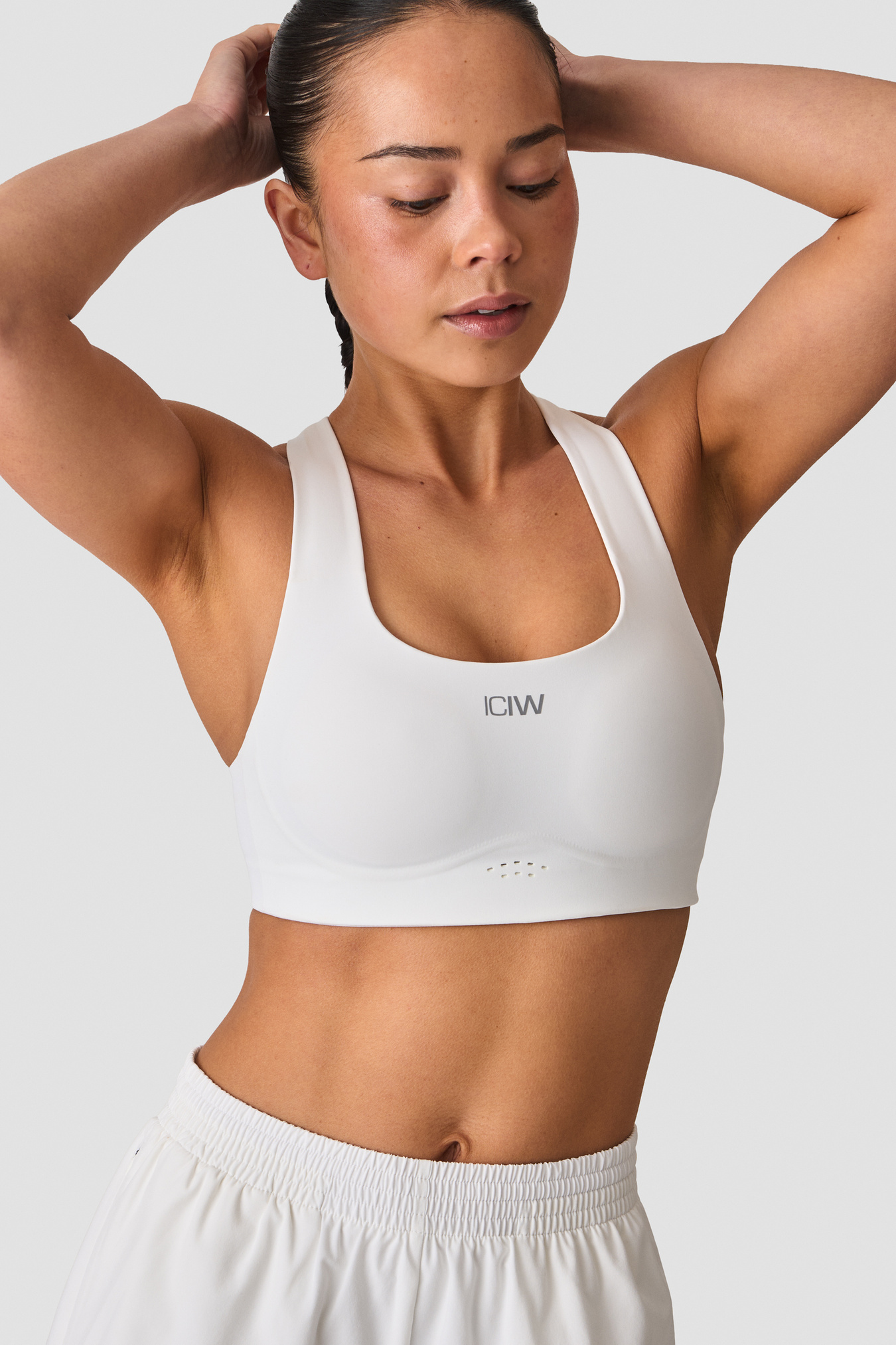 Mirage Cardio High Support Bra W White Snow - image 3
