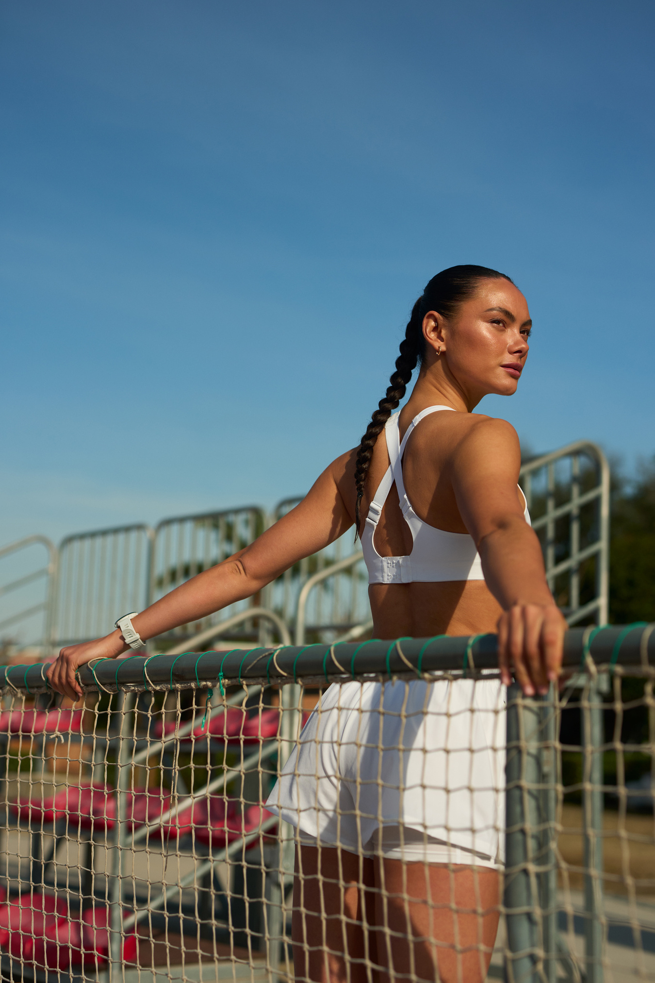 Mirage Cardio High Support Bra W White Snow - image 2