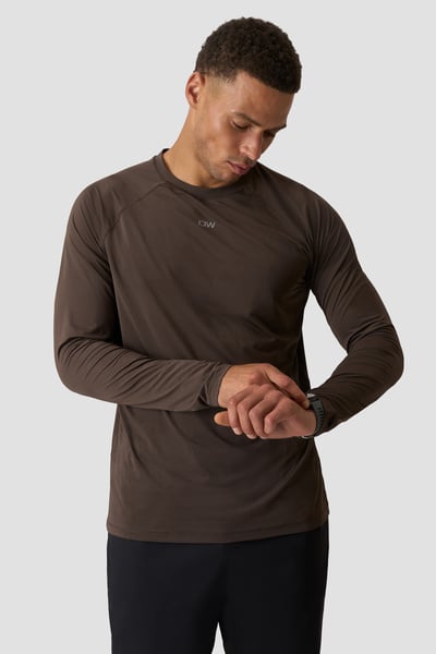 Mirage Cardio Long Sleeve Forest Brown - Braun