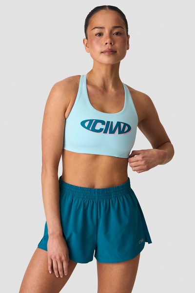 Mirage Cardio Mid Support Bra W Baby Blue - undefined