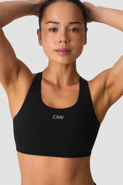 Mirage Cardio Mid Support Bra W Black - undefined