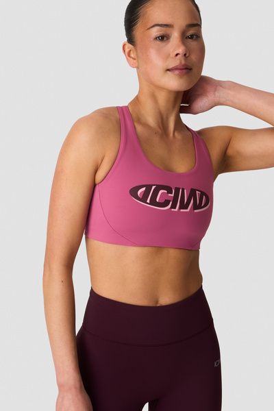 Mirage Cardio Mid Support Bra W Petal Pink - undefined