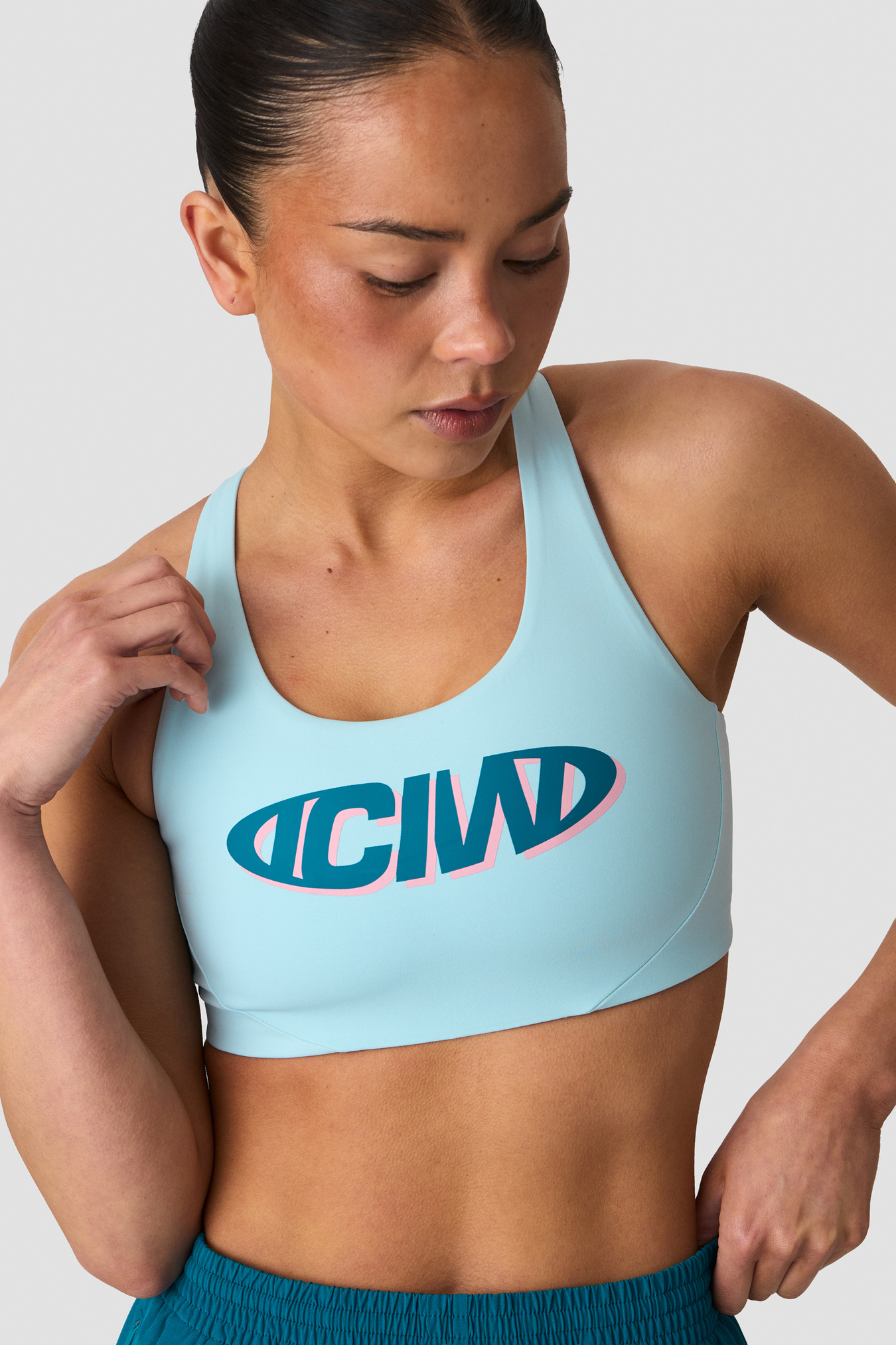 Mirage Cardio Mid Support Bra W Baby Blue - image 3