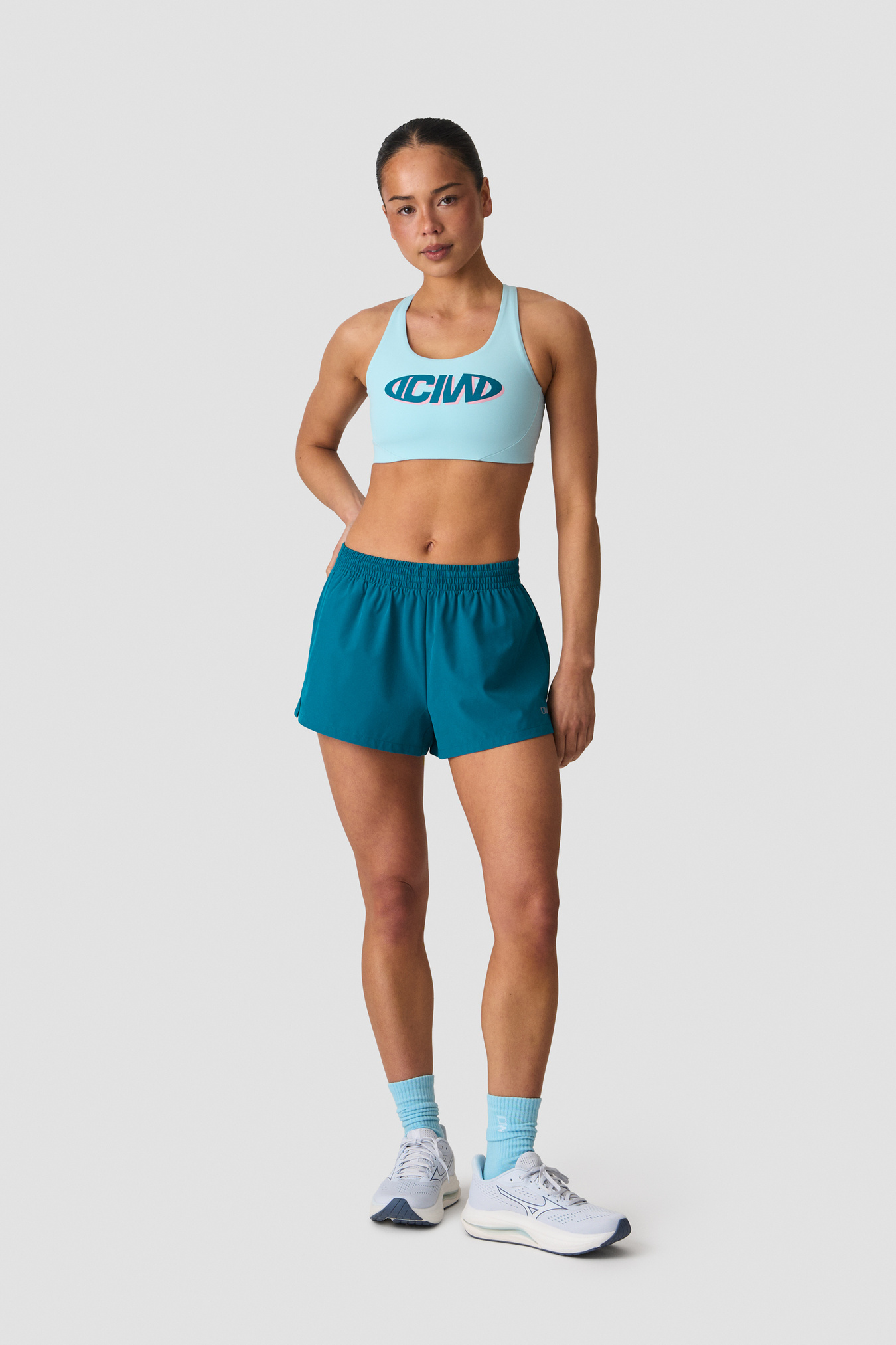 Mirage Cardio Mid Support Bra W Baby Blue - image 4