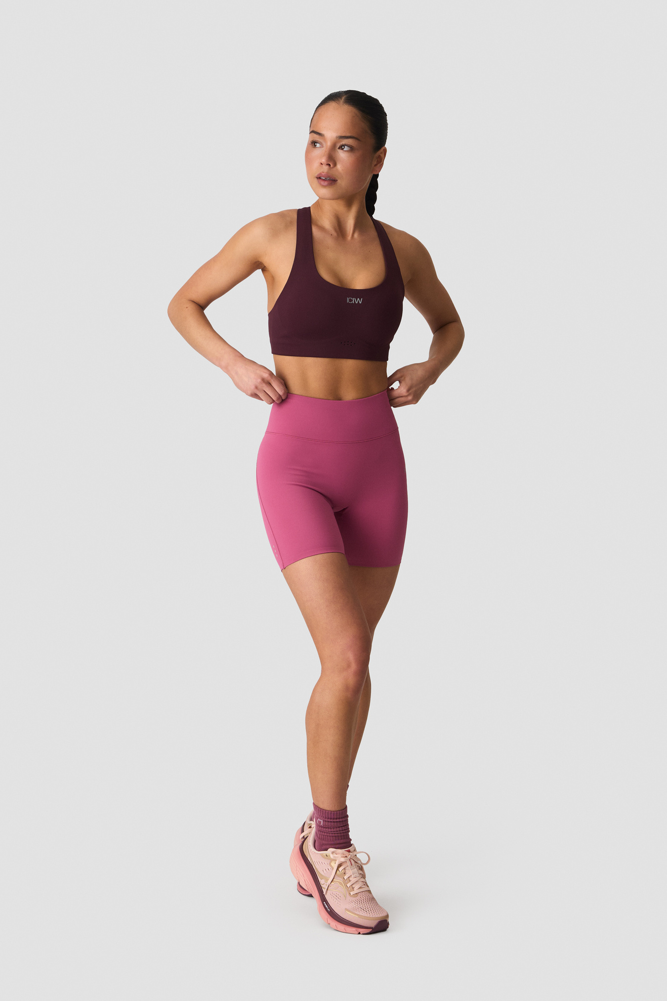 Mirage Cardio Midi Shorts W Petal Pink - image 7