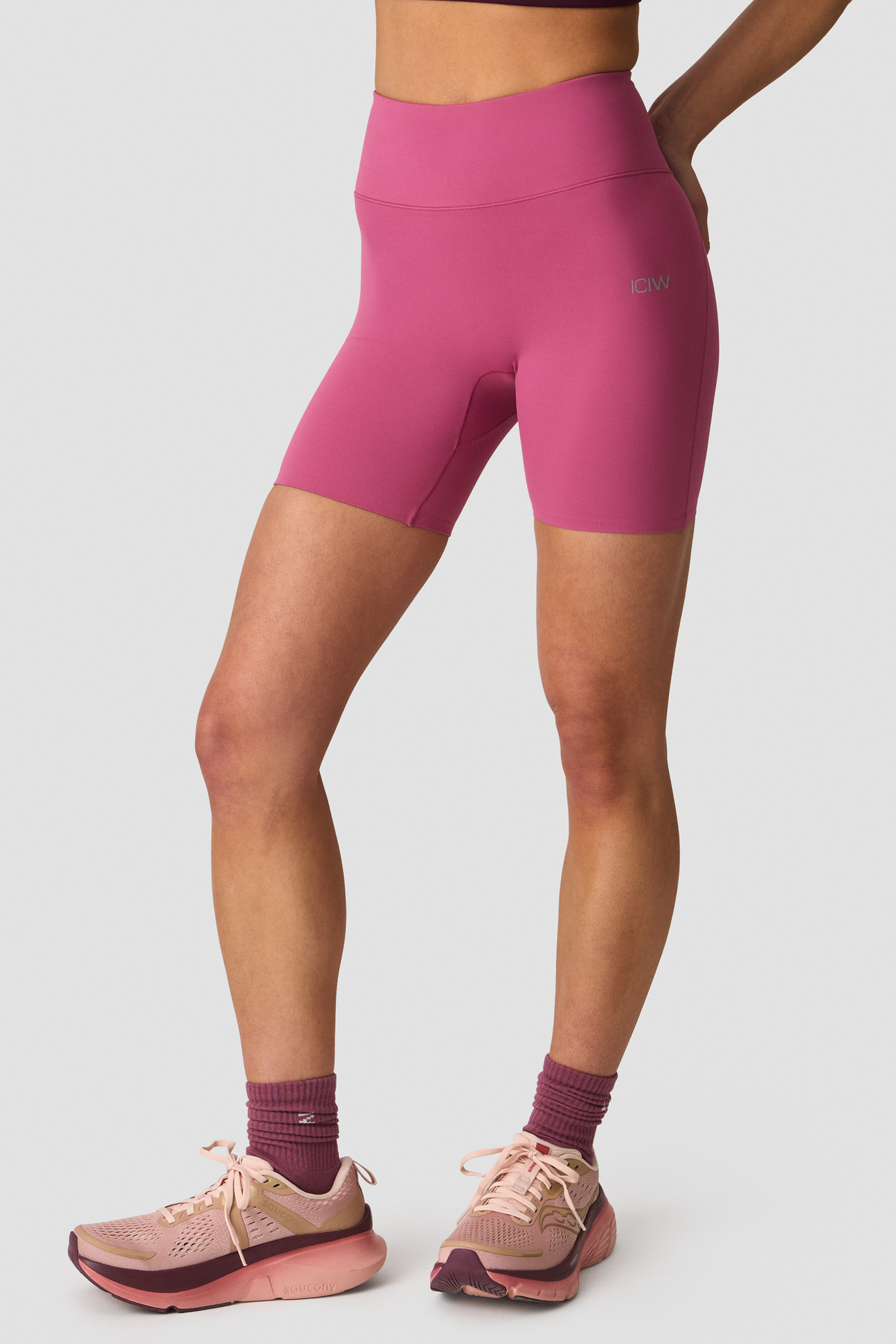 Mirage Cardio Midi Shorts W Petal Pink - image 1