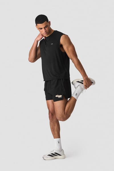 Mirage Cardio Sleeveless Tee Black - Black
