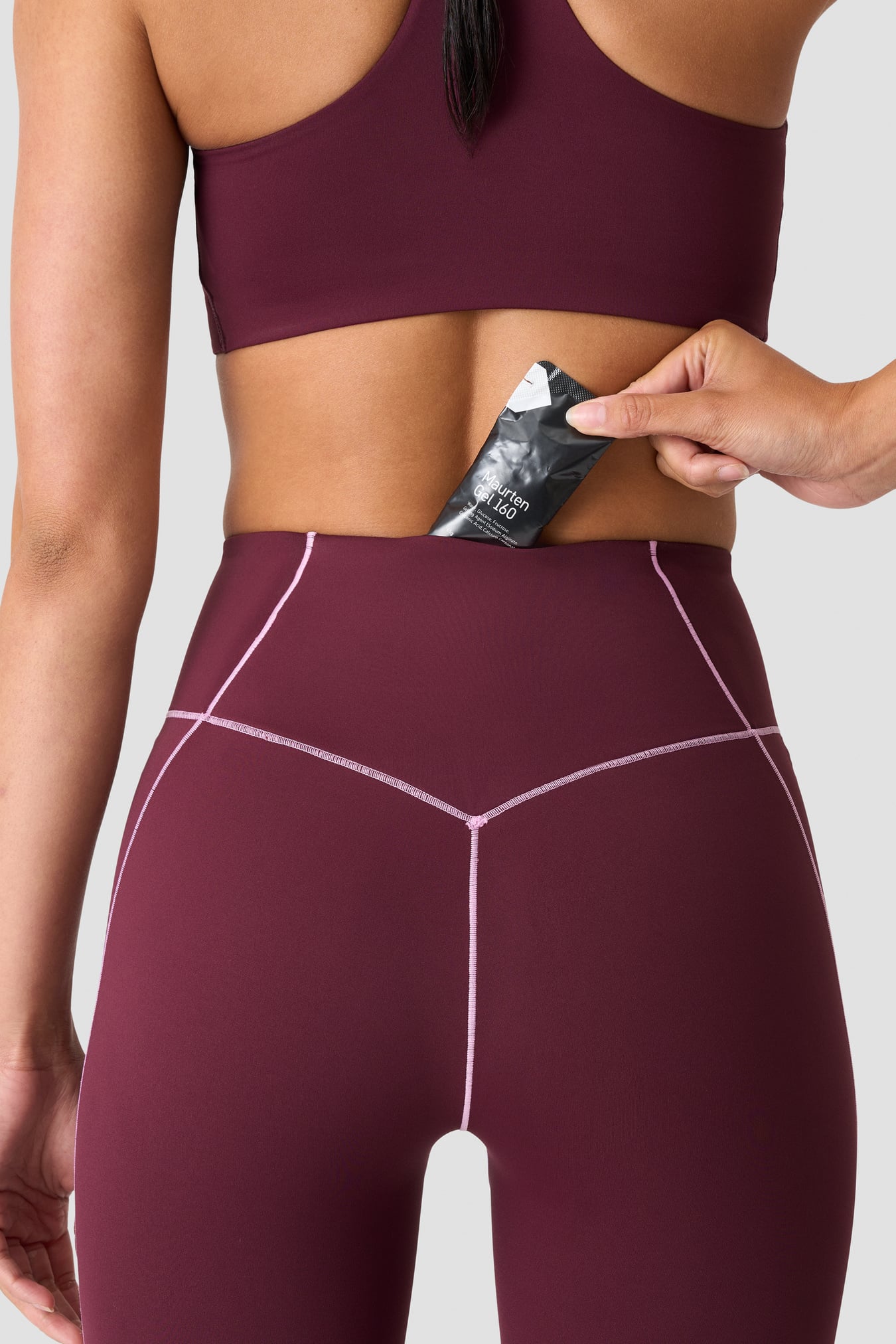 Mirage Cardio V-shape Tights Dark Mahogany - bild 6