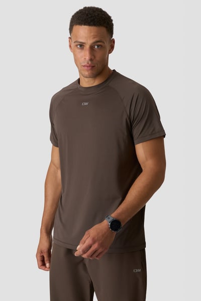 Mirage Cardio T-shirt Forest Brown - Braun