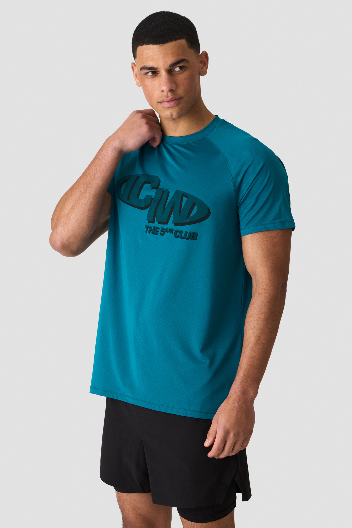 Mirage Cardio T-shirt M Lagoon Blue - image 3
