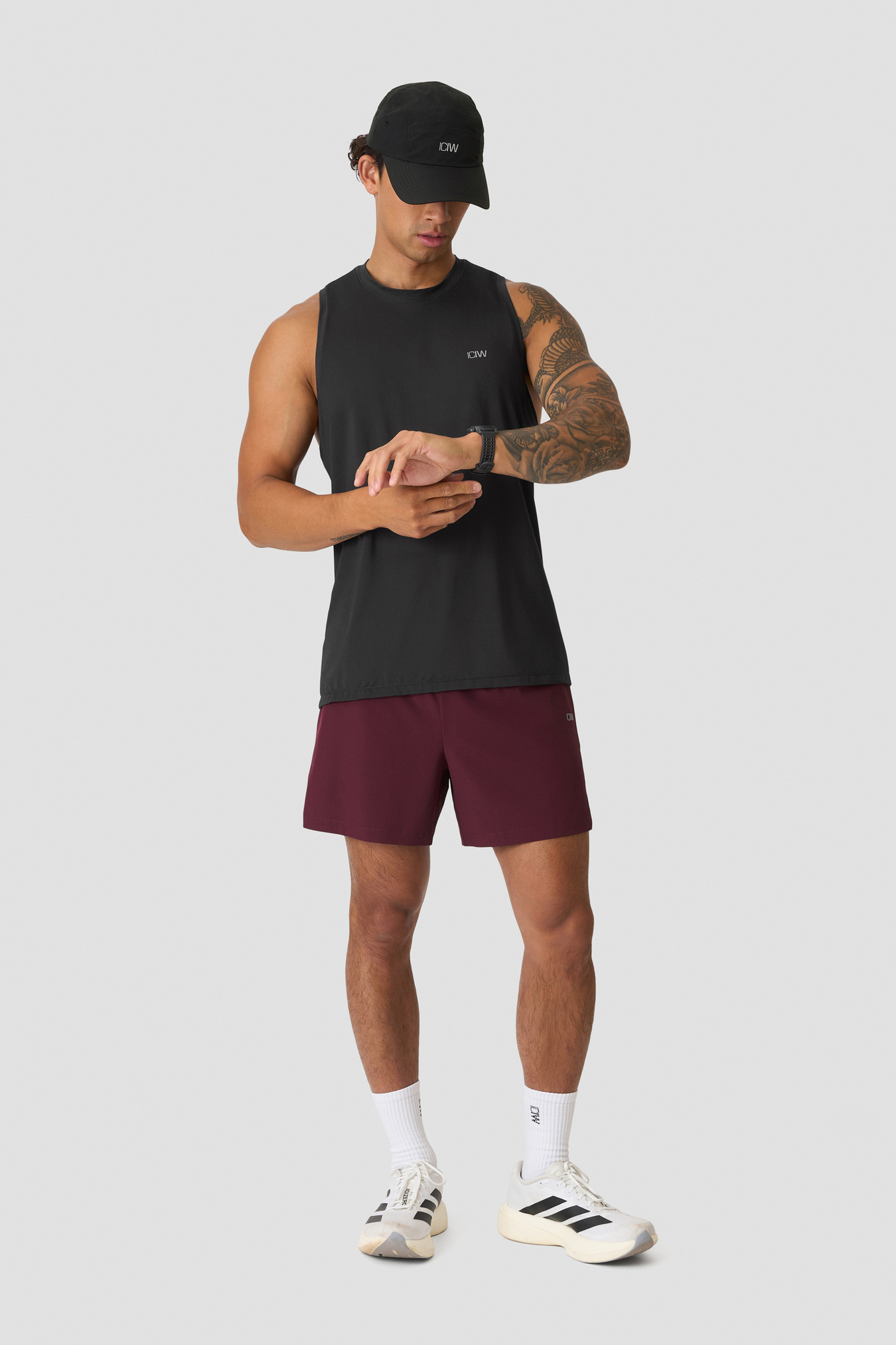 Essential Cardio 2-in-1 5'' Shorts Dark mahogany - bild 7