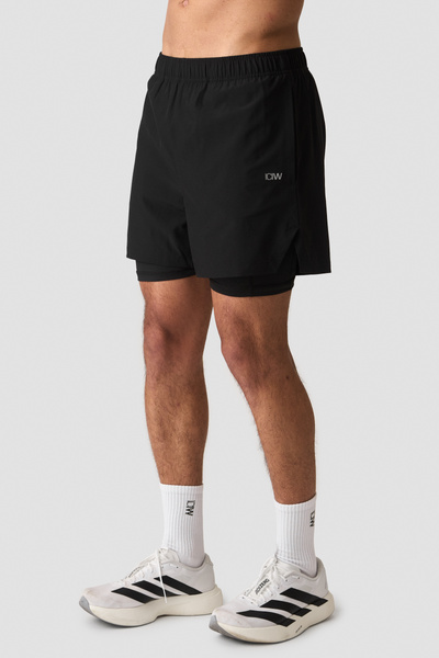 Essential Cardio 2-in-1 5'' Shorts M Black - undefined