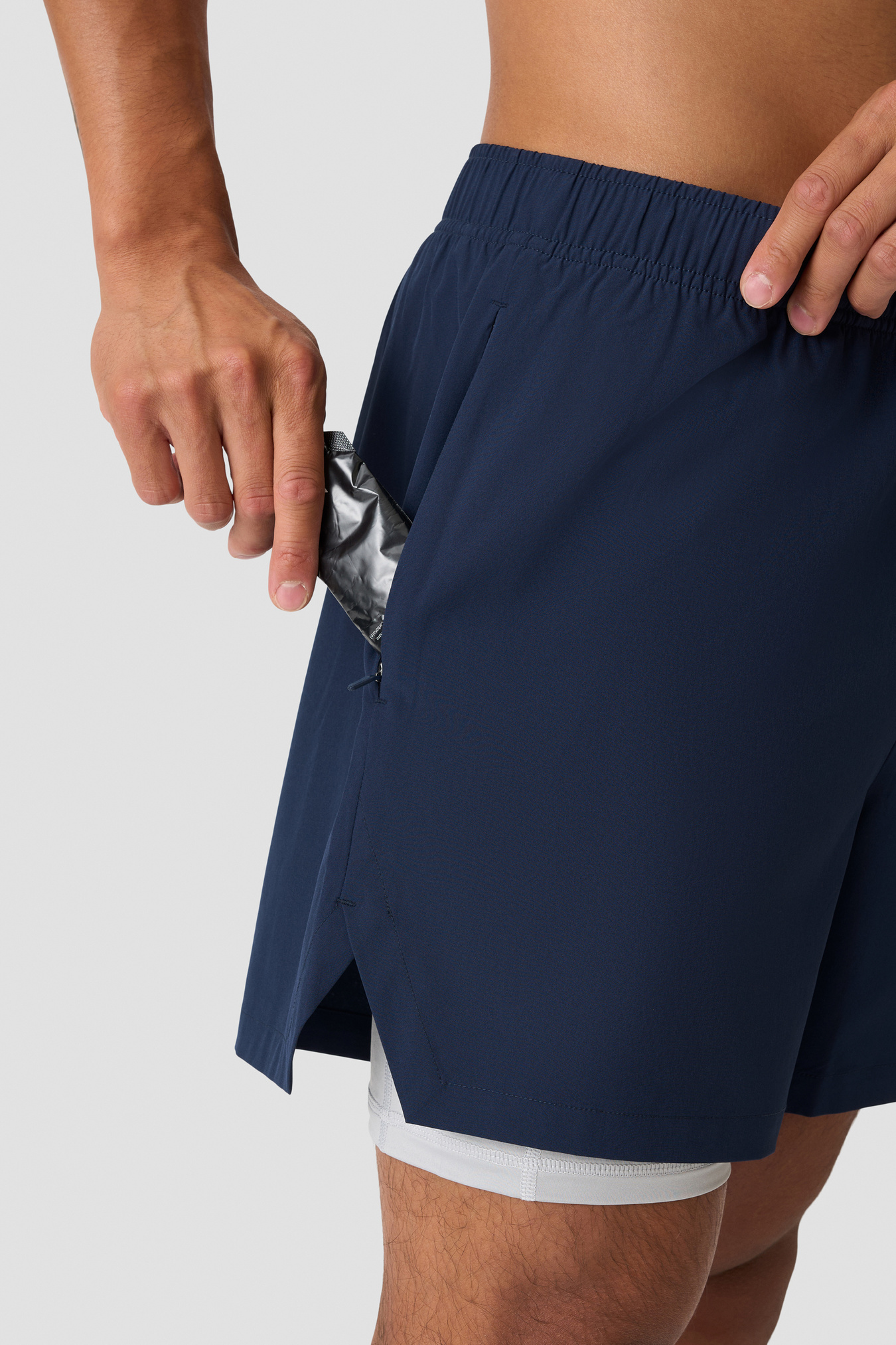 Essential Cardio 2-in-1 5'' Shorts Midnight Blue - bild 3