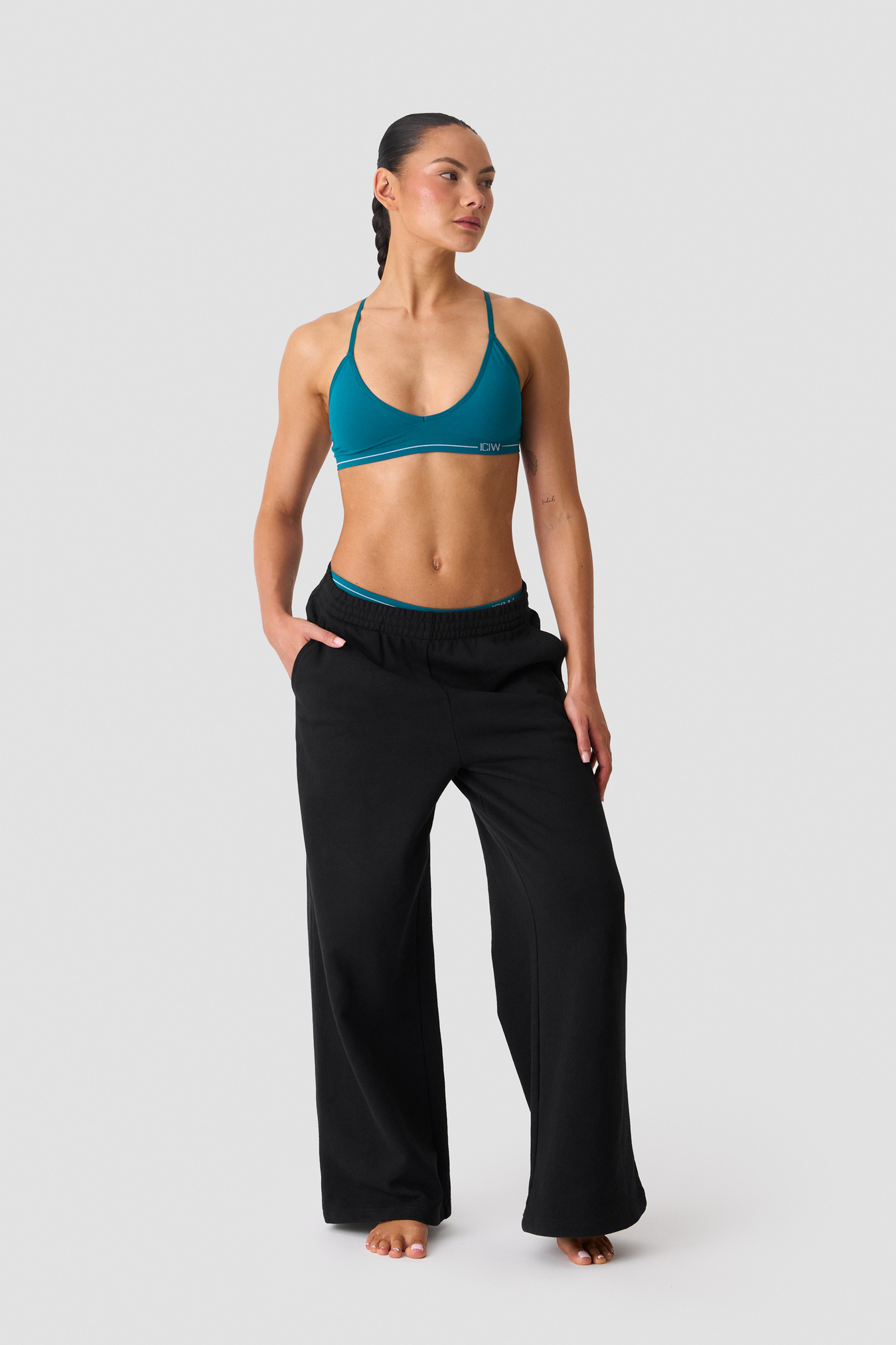 Everyday Seamless Strappy Bra Lagoon Blue - image 5