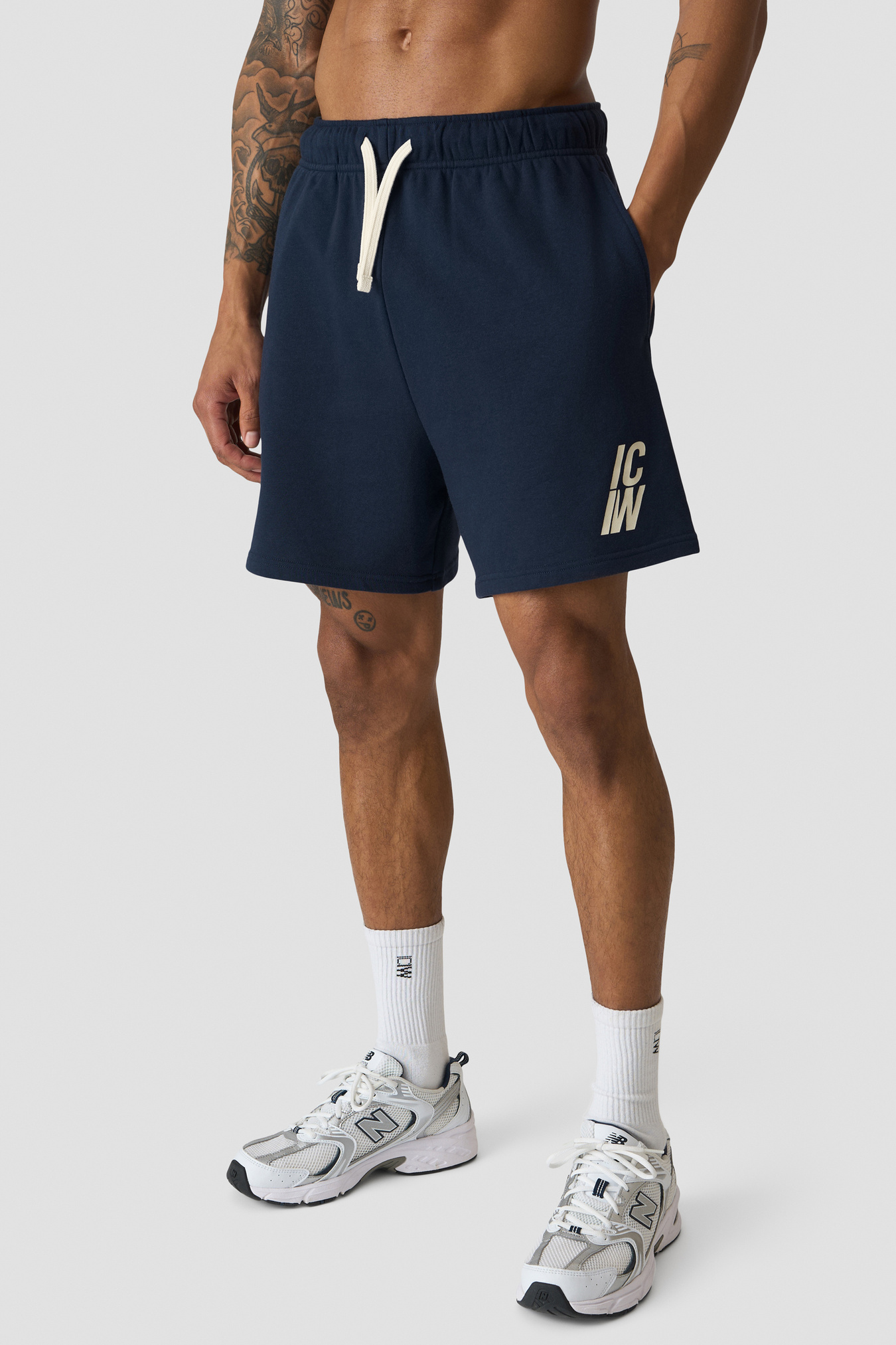 Everyday Terry Sweatshorts Midnight Blue - kuva 2