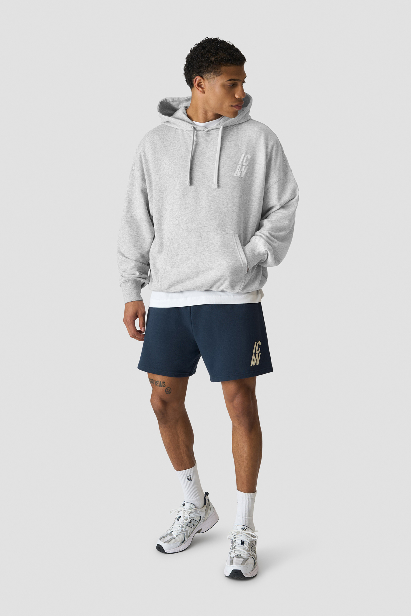 Everyday Terry Sweatshorts Midnight Blue - kuva 6