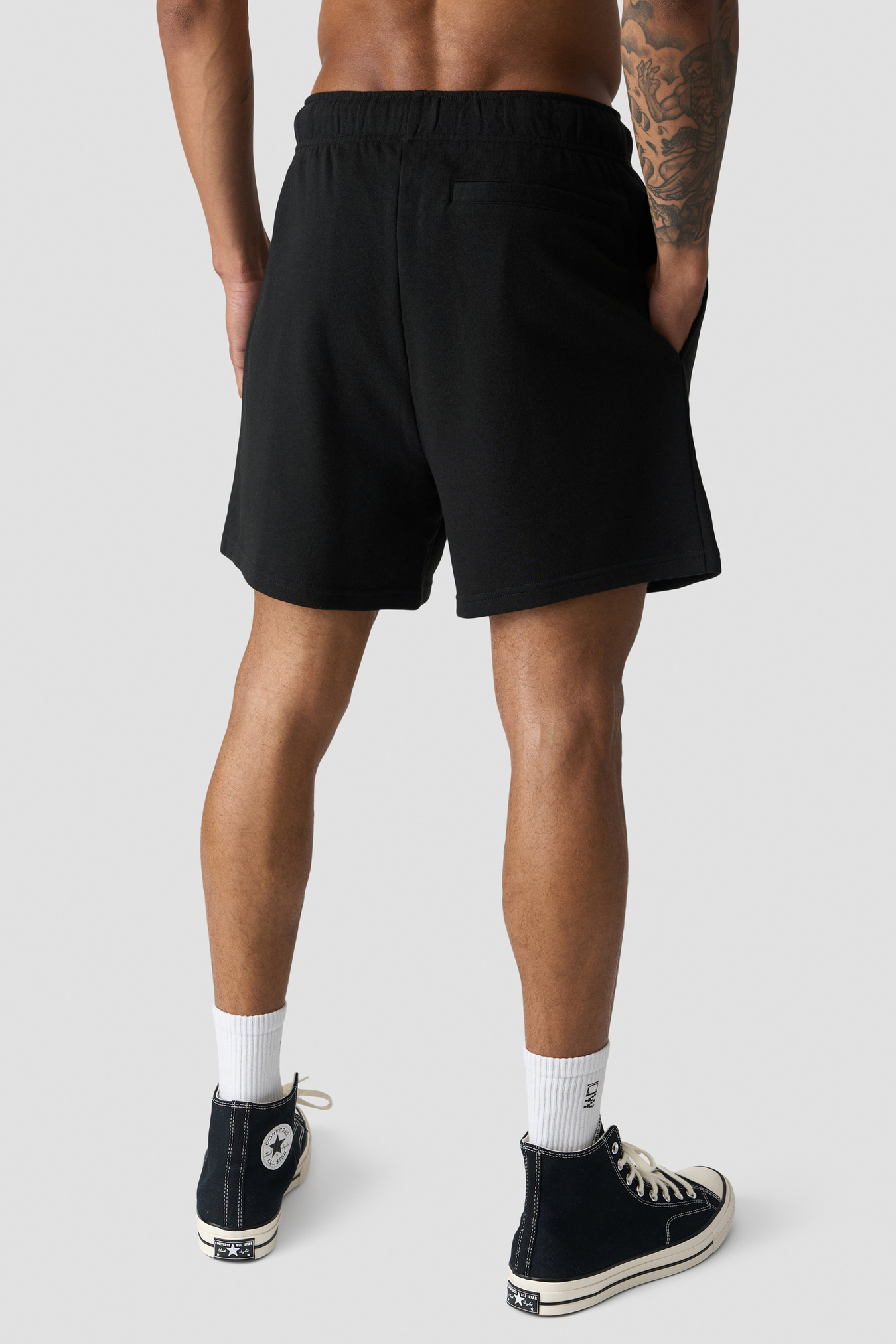 Everyday Terry Sweatshorts M Black - kuva 3