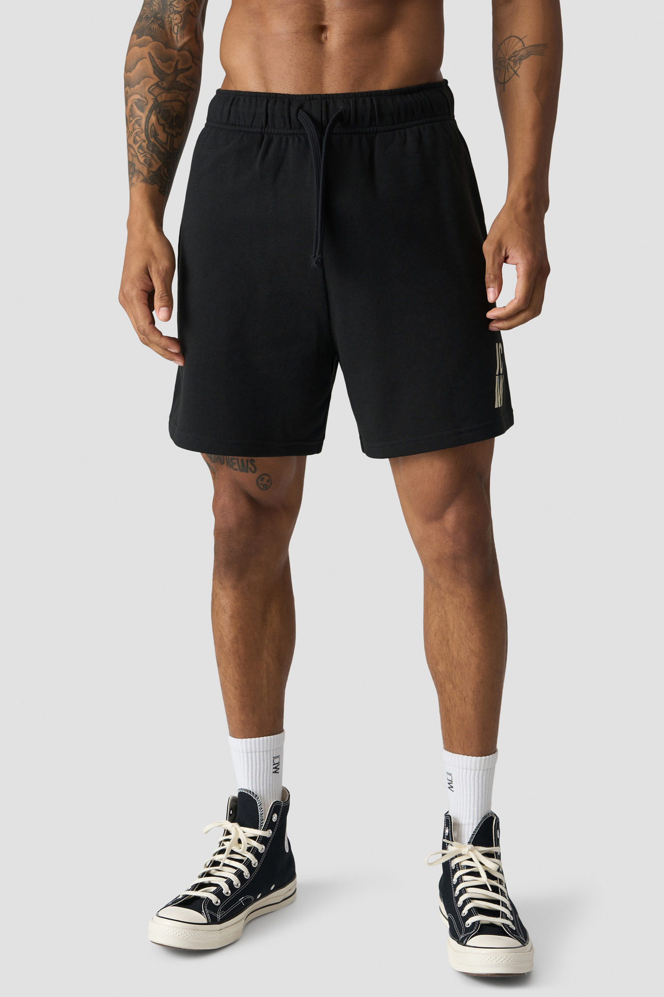Everyday Terry Sweatshorts M Black - kuva 1