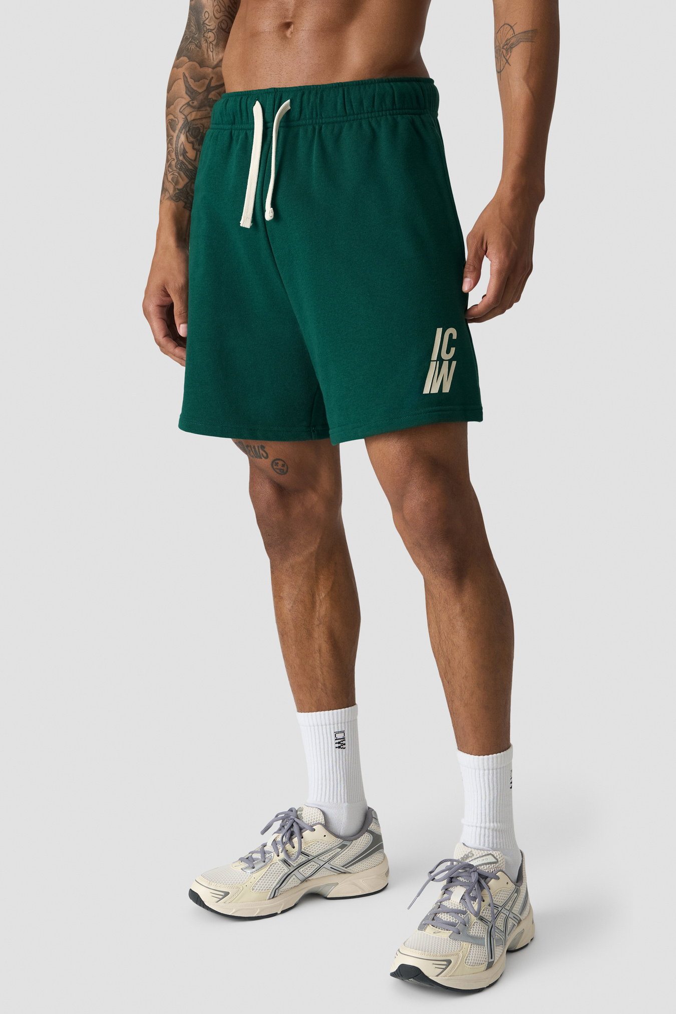 Everyday Terry Sweatshorts Northern Green - kuva 2