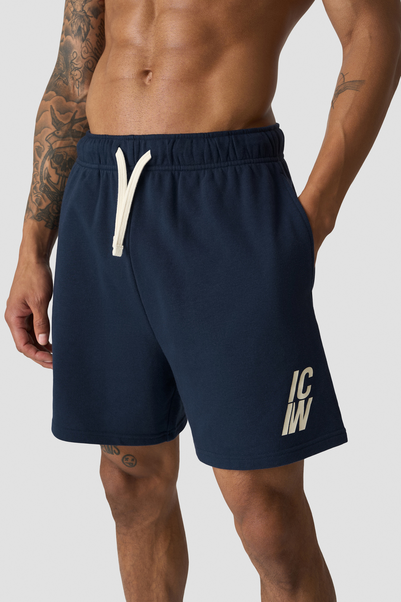 Everyday Terry Sweatshorts Midnight Blue - kuva 4