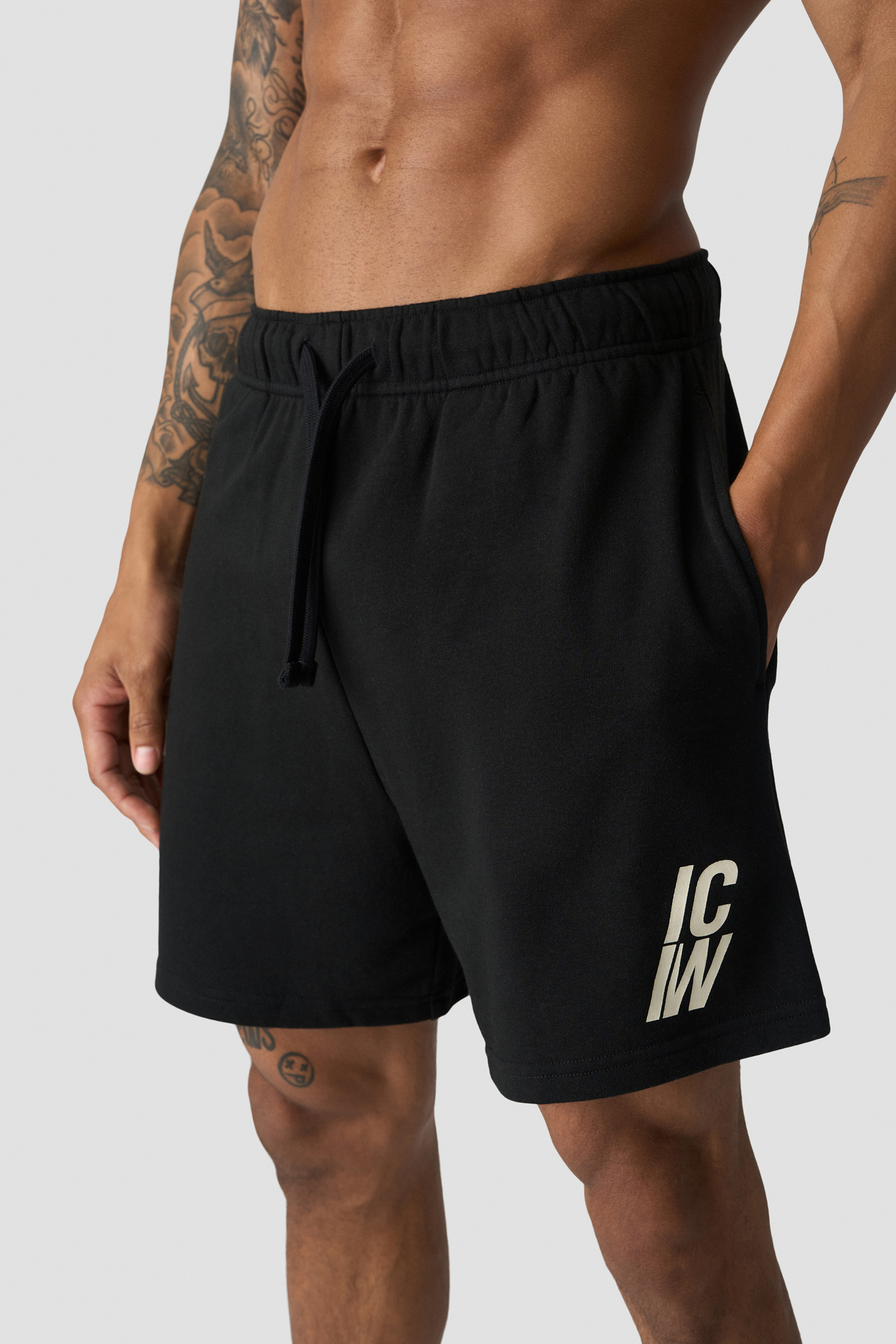 Everyday Terry Sweatshorts M Black - kuva 4