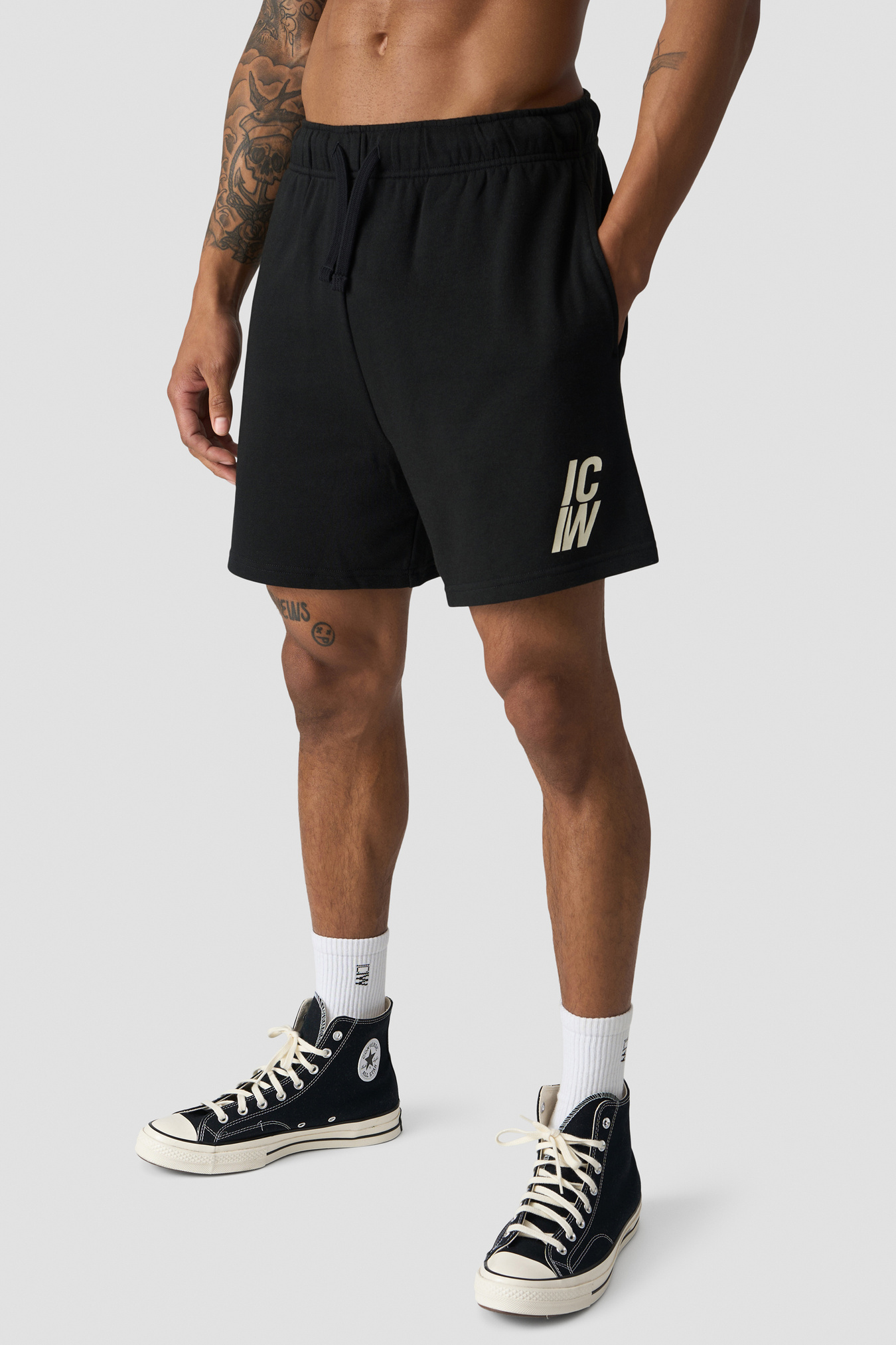 Everyday Terry Sweatshorts M Black - kuva 2