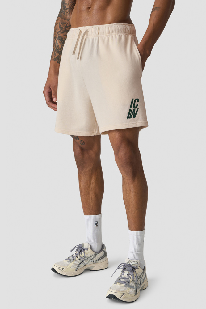Everyday Terry Sweatshorts Cream