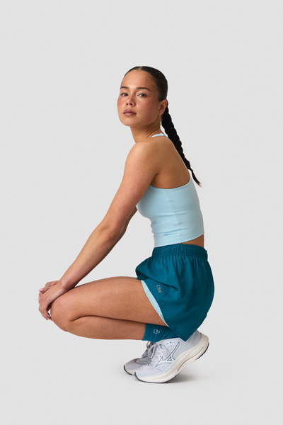 Mirage 2-in-1 Shorts W Lagoon Blue - undefined