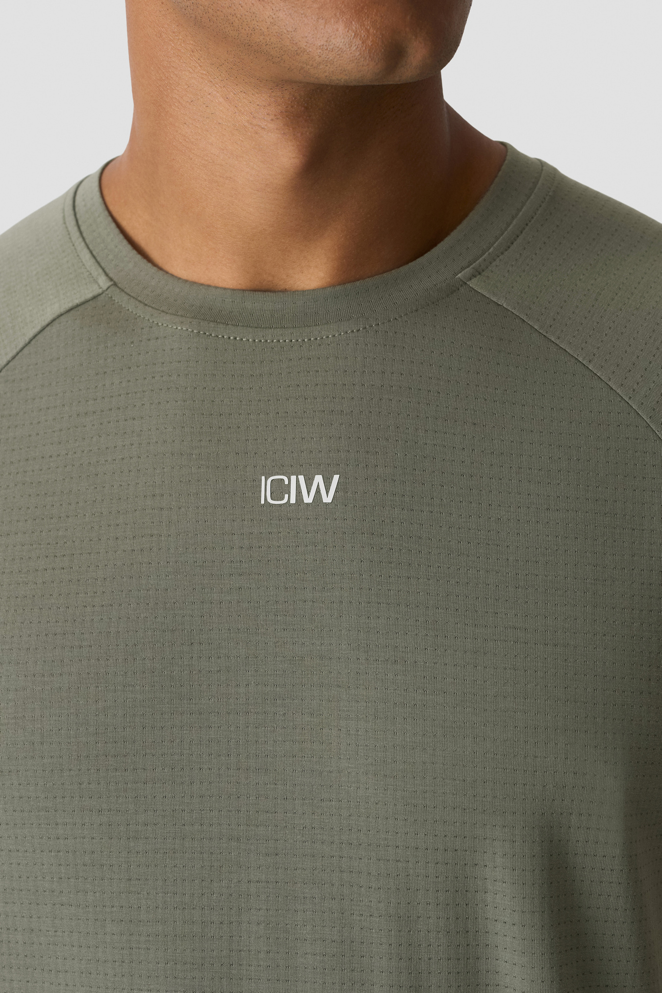 Stride Raglan Tee Dri-Release Warm Green - image 4