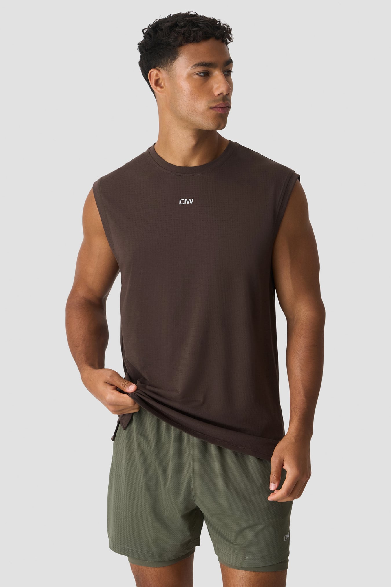 Stride Sleeveless Tee Dri-Release Emberwood - image 1