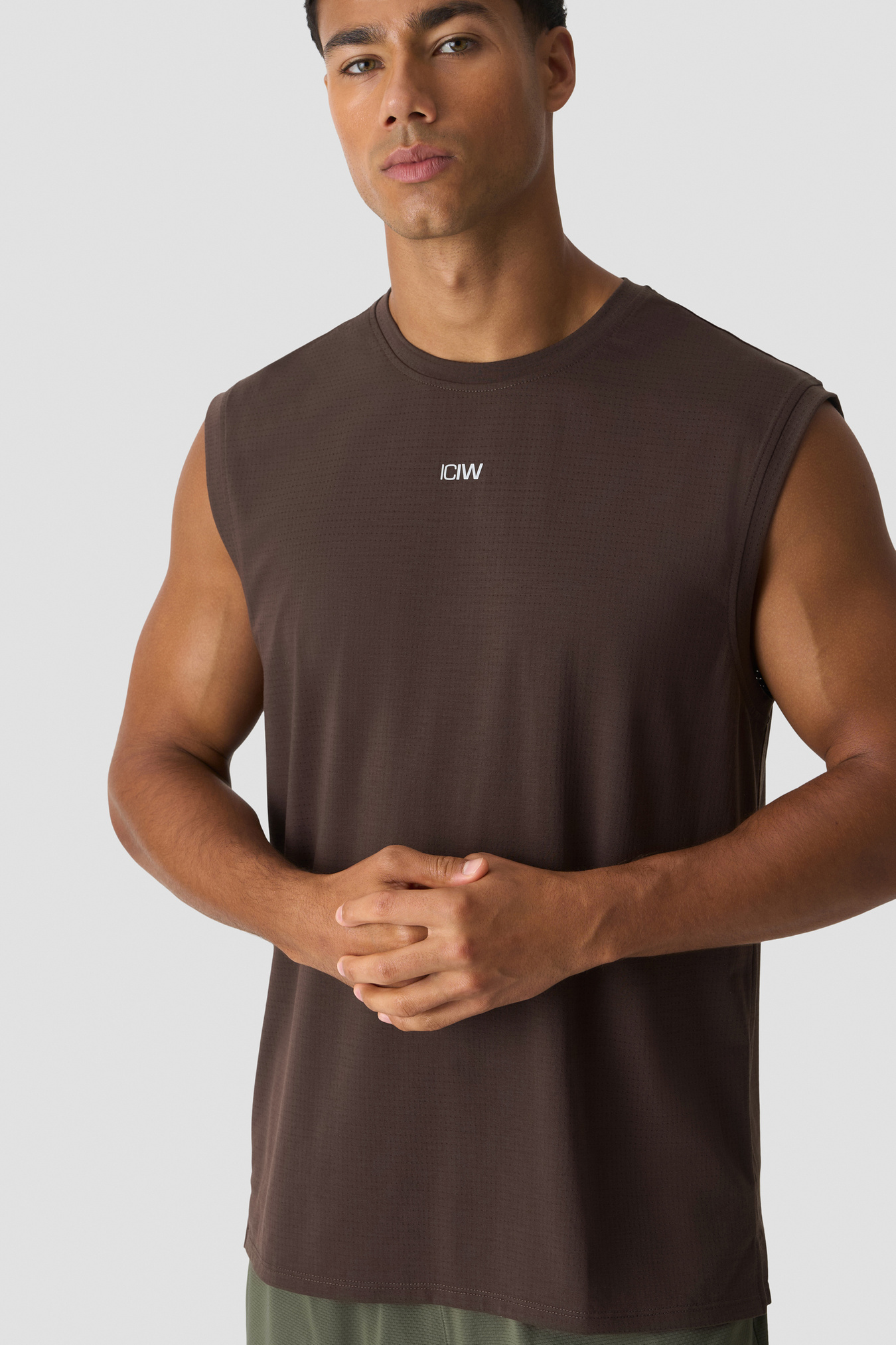 Stride Sleeveless Tee Dri-Release Emberwood - image 3