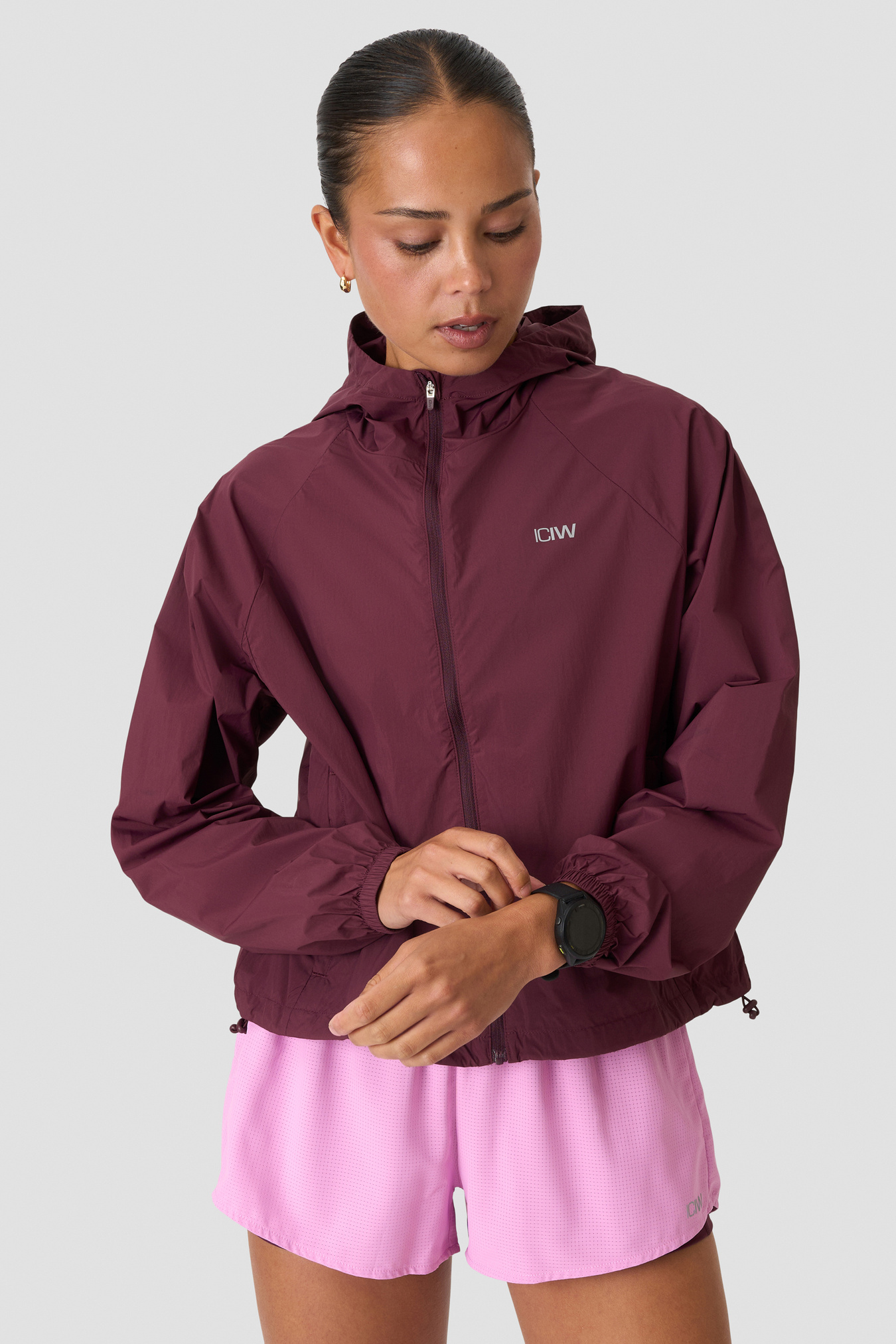 Essential Wind Jacket Dark mahogany - kuva 4