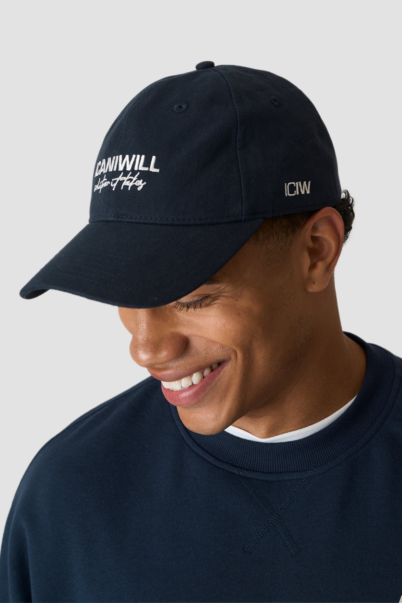 ICIW Baseball Cap Soft Crown Midnight Blue - image 1