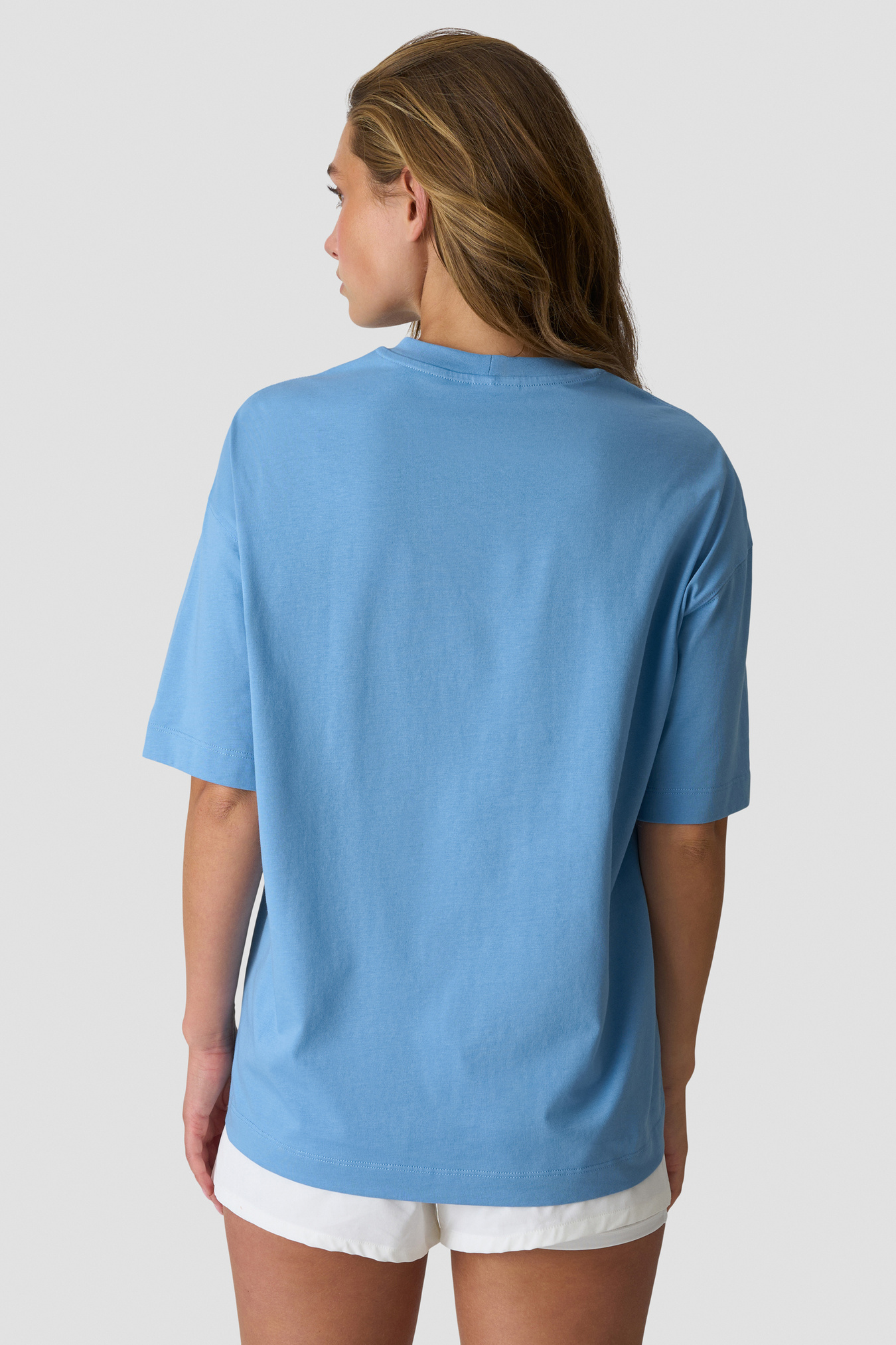 Everyday Oversized Tee Dove Blue - afbeelding 2