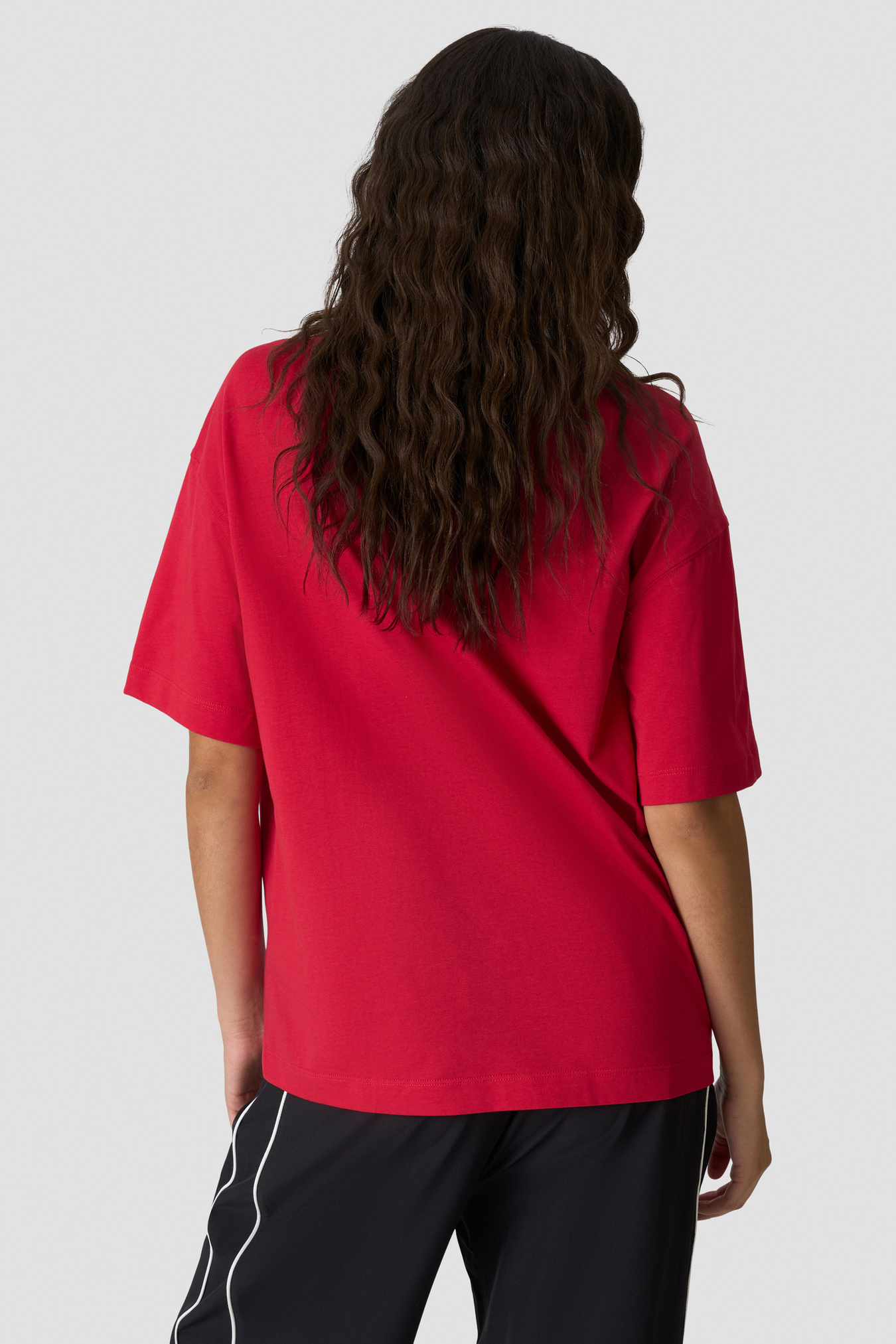 Everyday Oversized Tee Bright Red - image 3
