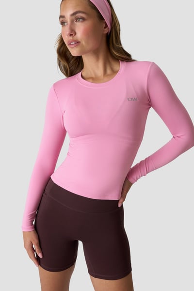 Luxe Long Sleeve Soft Rose Pink - Rose