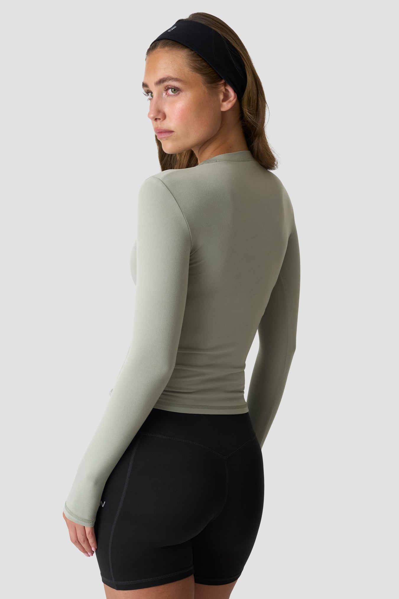 Luxe Long Sleeve Dusty Sage Green - image 2