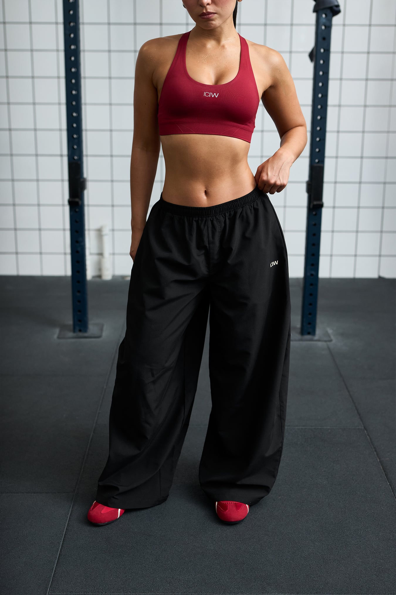 Shape Mid Support Sports Bra Dark Berry - afbeelding 4