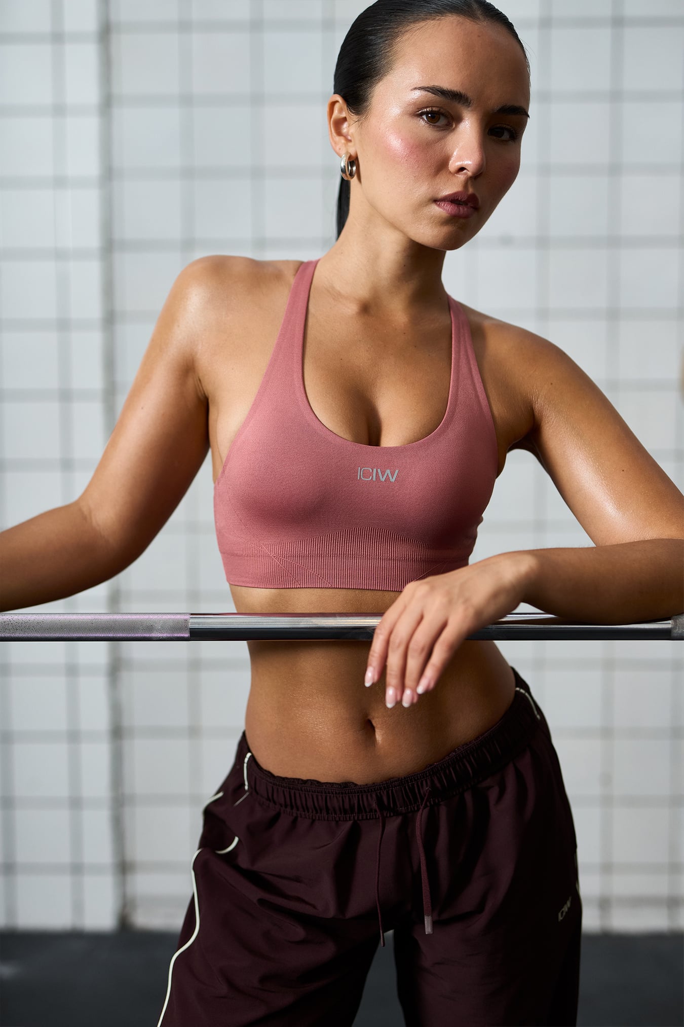 Shape Mid Support Sports Bra Rust - afbeelding 5