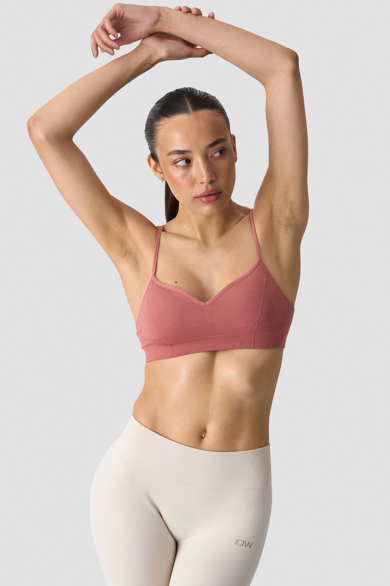 Shape Strappy Sports Bra Rust - image 1