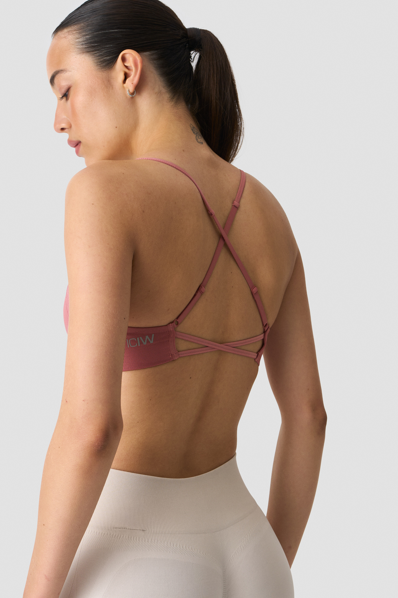 Shape Strappy Sports Bra Rust - image 4