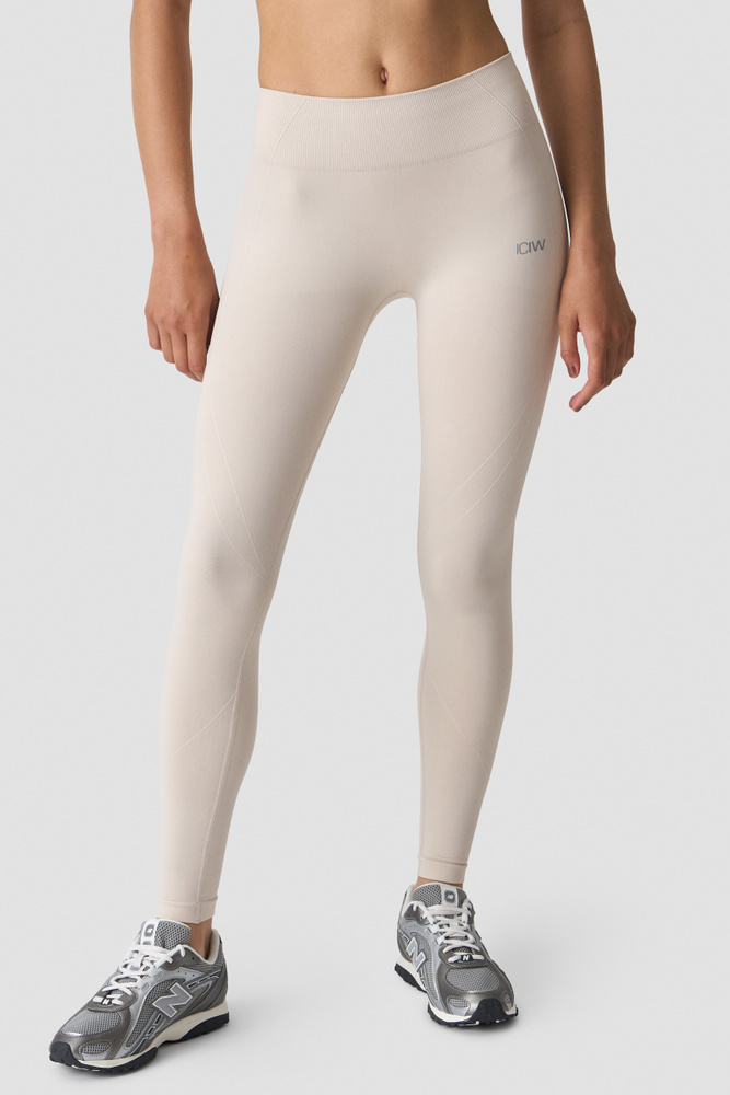 Shape Mid Waist Tights Light Beige