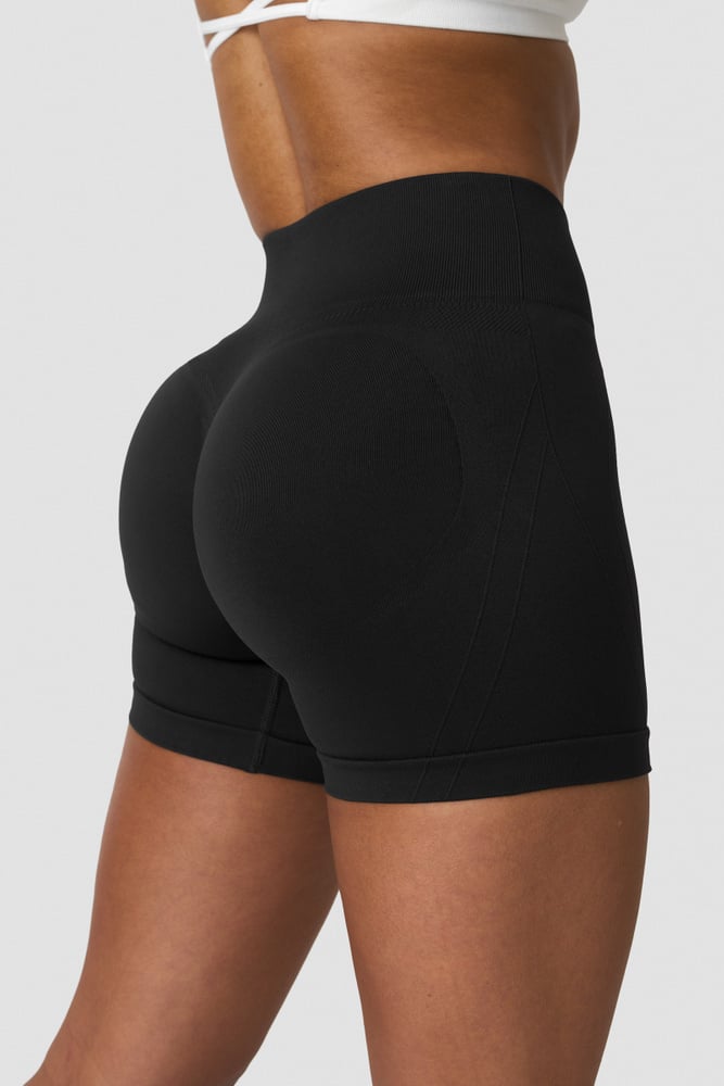 Shape High Waist Shorts black