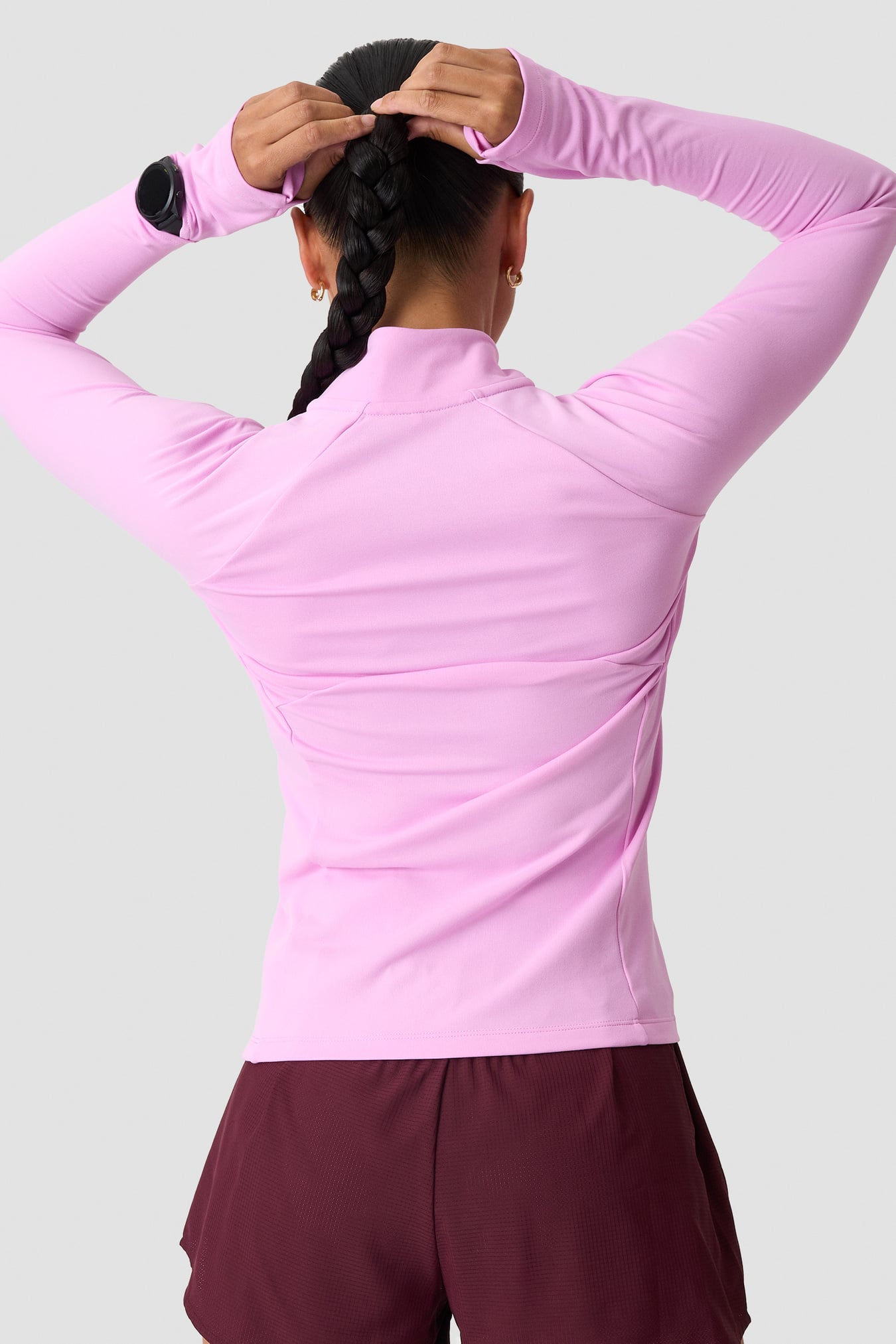 Mirage Midlayer 1/2 Zip Pink lotus - kuva 2